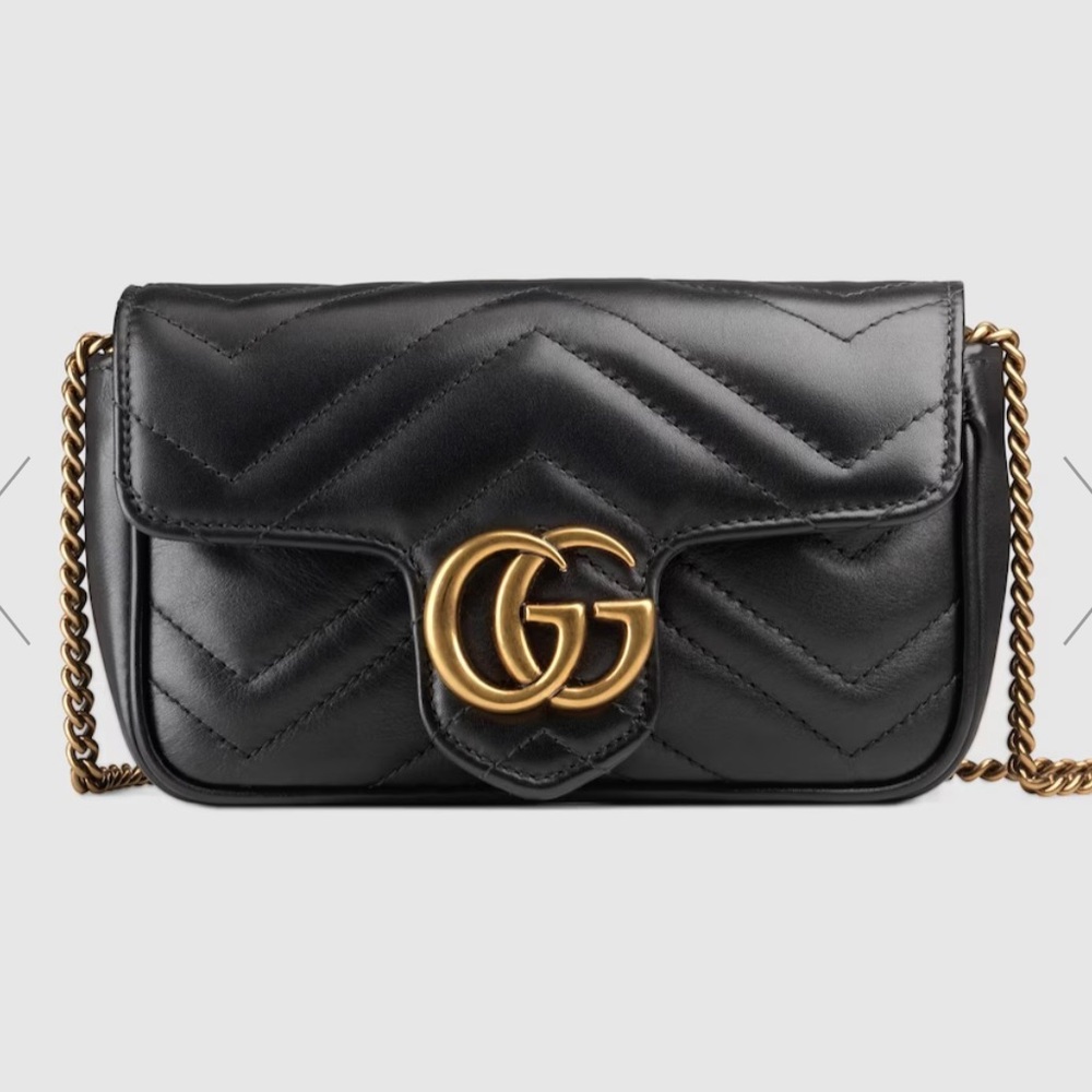 Authentic Gucci Marmont Super Mini Bag